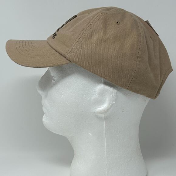 Hornady Ammunition Dad Hat Baseball Cap Firearms Bullets Strapback Khaki Beige - Picture 6 of 9